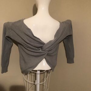 Women’s cross back sweater